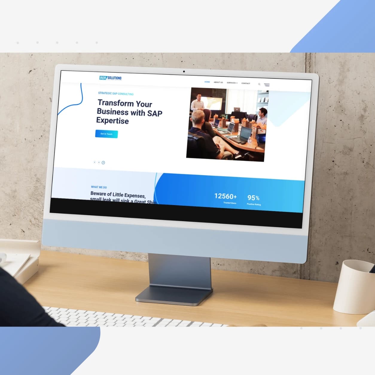 IRDR Solutions websites portfolio screenshot
