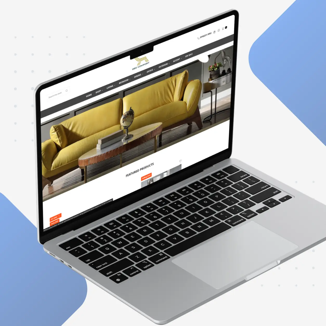 GegComfort portfolio preview